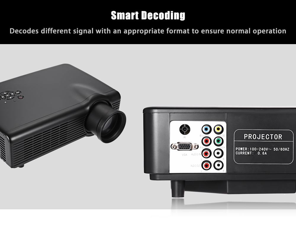 Co680 LCD Projector 2000 Lumens 800 x 600 Pixels for Home Office Education Co680 LCD Projector 2000 Lumens 800 x 600 Pixels for Home Office Education