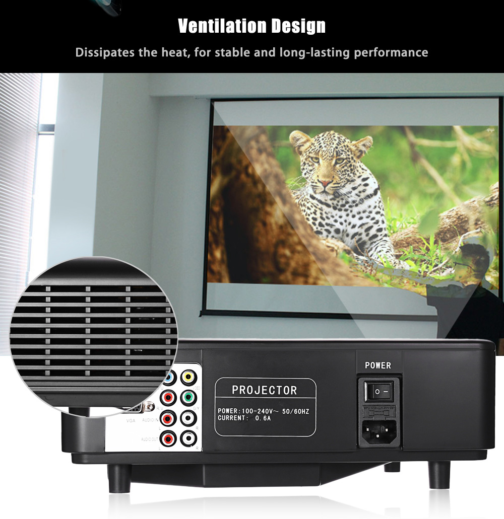 Co680 LCD Projector 2000 Lumens 800 x 600 Pixels for Home Office Education Co680 LCD Projector 2000 Lumens 800 x 600 Pixels for Home Office Education