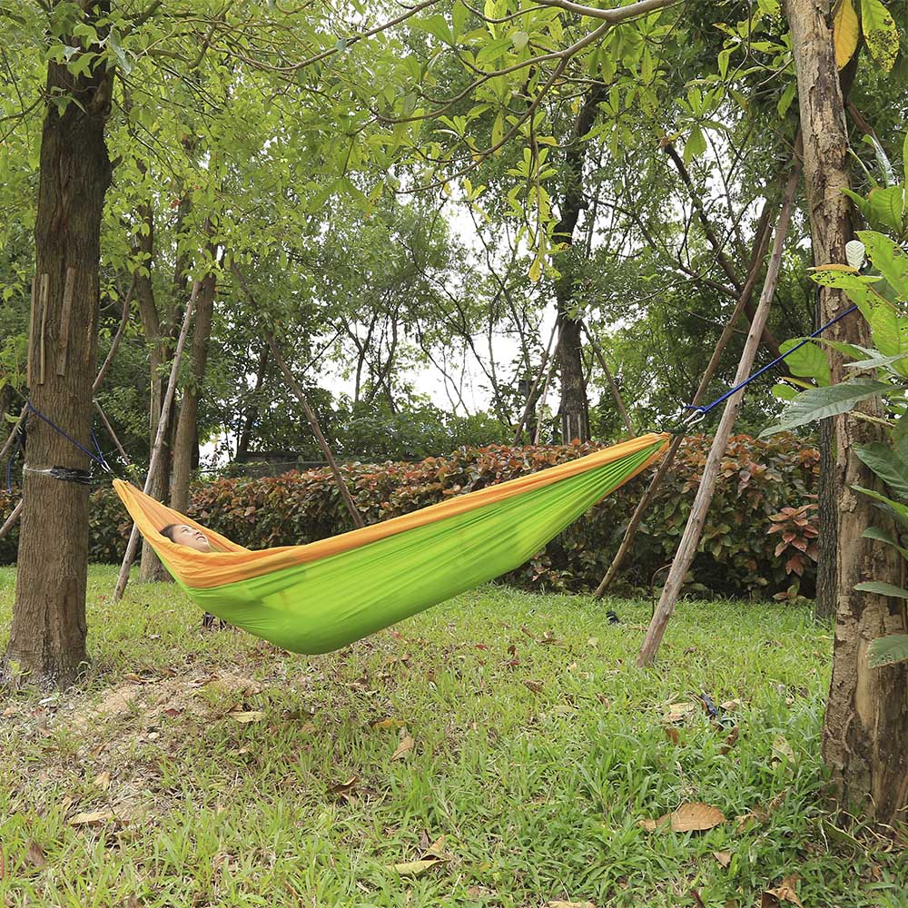 260 x 140CM Portable Two People Parachute Fabric Mosquito Net Hammock for Indoor Outdoor Use 260 x 140CM Portable Two People Parachute Fabric Mosquito Net Hammock for Indoor Outdoor Use