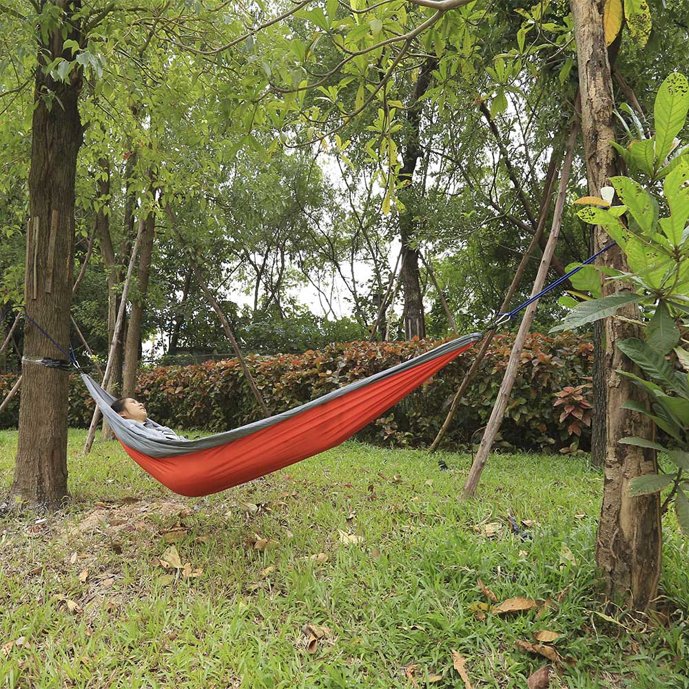 260 x 140CM Portable Two People Parachute Fabric Mosquito Net Hammock for Indoor Outdoor Use 260 x 140CM Portable Two People Parachute Fabric Mosquito Net Hammock for Indoor Outdoor Use