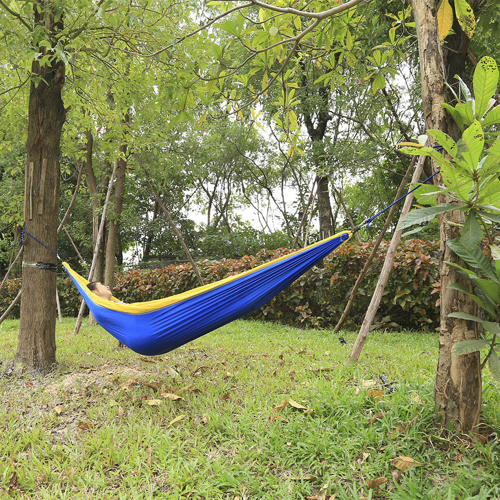 260 x 140CM Portable Two People Parachute Fabric Mosquito Net Hammock for Indoor Outdoor Use 260 x 140CM Portable Two People Parachute Fabric Mosquito Net Hammock for Indoor Outdoor Use