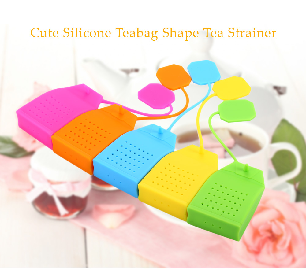 Lovely Novelty Silicone Bag Shape Mesh Tea Infuser Reusable Strainer Filter Lovely Novelty Silicone Bag Shape Mesh Tea Infuser Reusable Strainer Filter