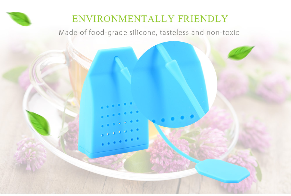 Lovely Novelty Silicone Bag Shape Mesh Tea Infuser Reusable Strainer Filter Lovely Novelty Silicone Bag Shape Mesh Tea Infuser Reusable Strainer Filter