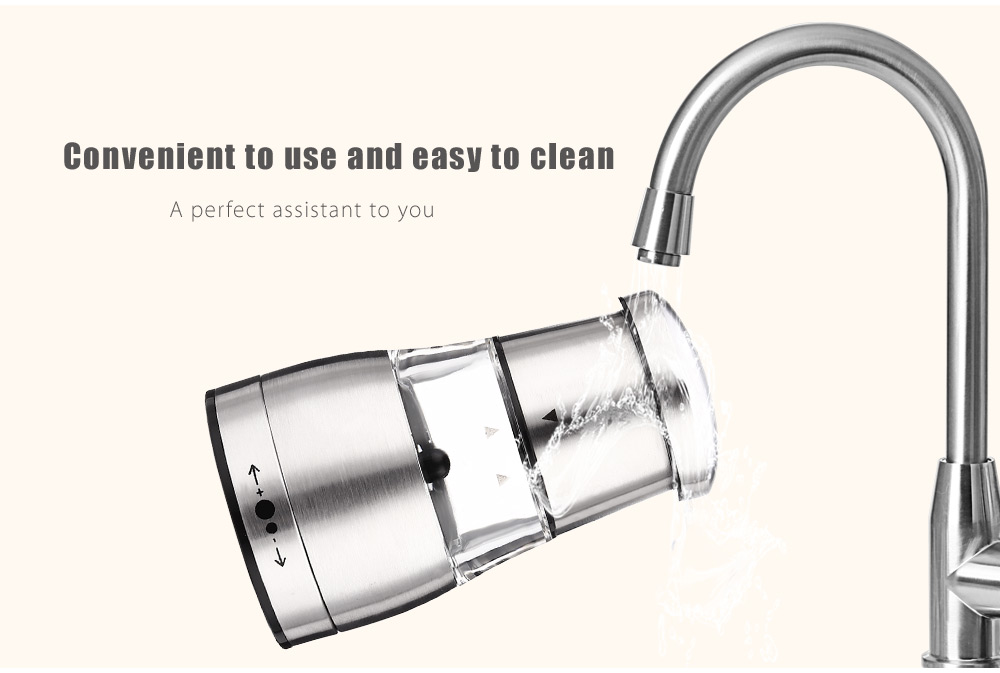 Stainless Steel Pepper Spice Manual Grinder Kitchen Accessory Stainless Steel Pepper Spice Manual Grinder Kitchen Accessory
