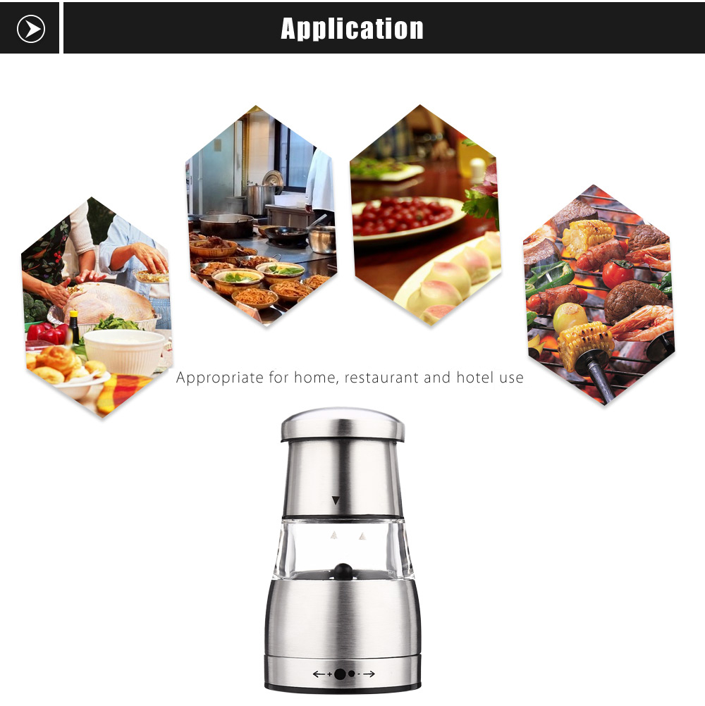 Stainless Steel Pepper Spice Manual Grinder Kitchen Accessory Stainless Steel Pepper Spice Manual Grinder Kitchen Accessory