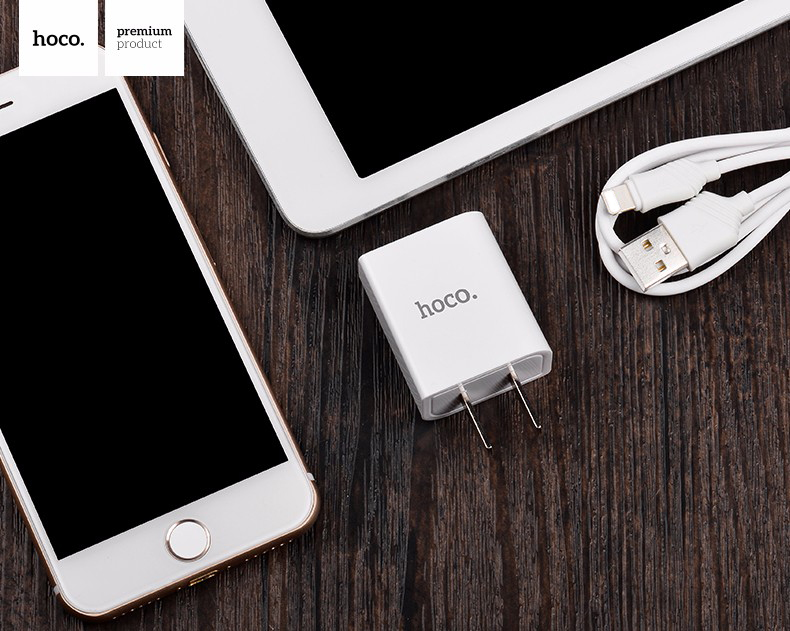 HOCO C10 Single USB Output Smart Charging Adapter HOCO C10 Single USB Output Smart Charging Adapter