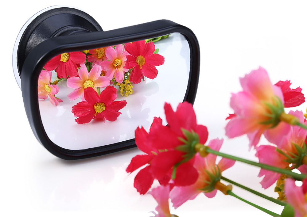 T22614 Rearview Baby Mirror Rear Facing Car Back Seat Mirrors Headrest Mount