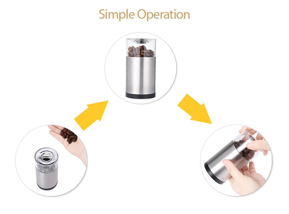 Portable Stainless Steel Manual Salt Pepper Mill Grinder Cooking Tool Portable Stainless Steel Manual Salt Pepper Mill Grinder Cooking Tool