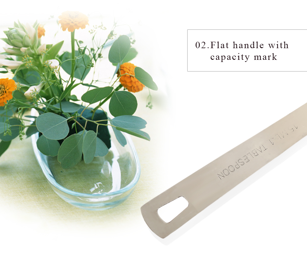 5pcs Stainless Steel Measuring Teaspoon Baking Tool 5pcs Stainless Steel Measuring Teaspoon Baking Tool