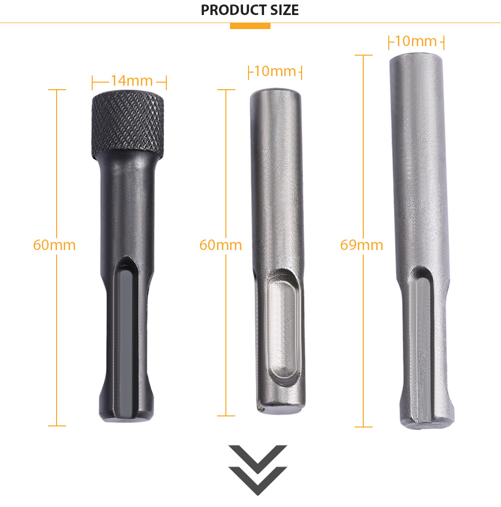 3pcs 1 / 4 inch Hex Shank Driver Drill Bit Adapter Conversion Tool 3pcs 1 / 4 inch Hex Shank Driver Drill Bit Adapter Conversion Tool