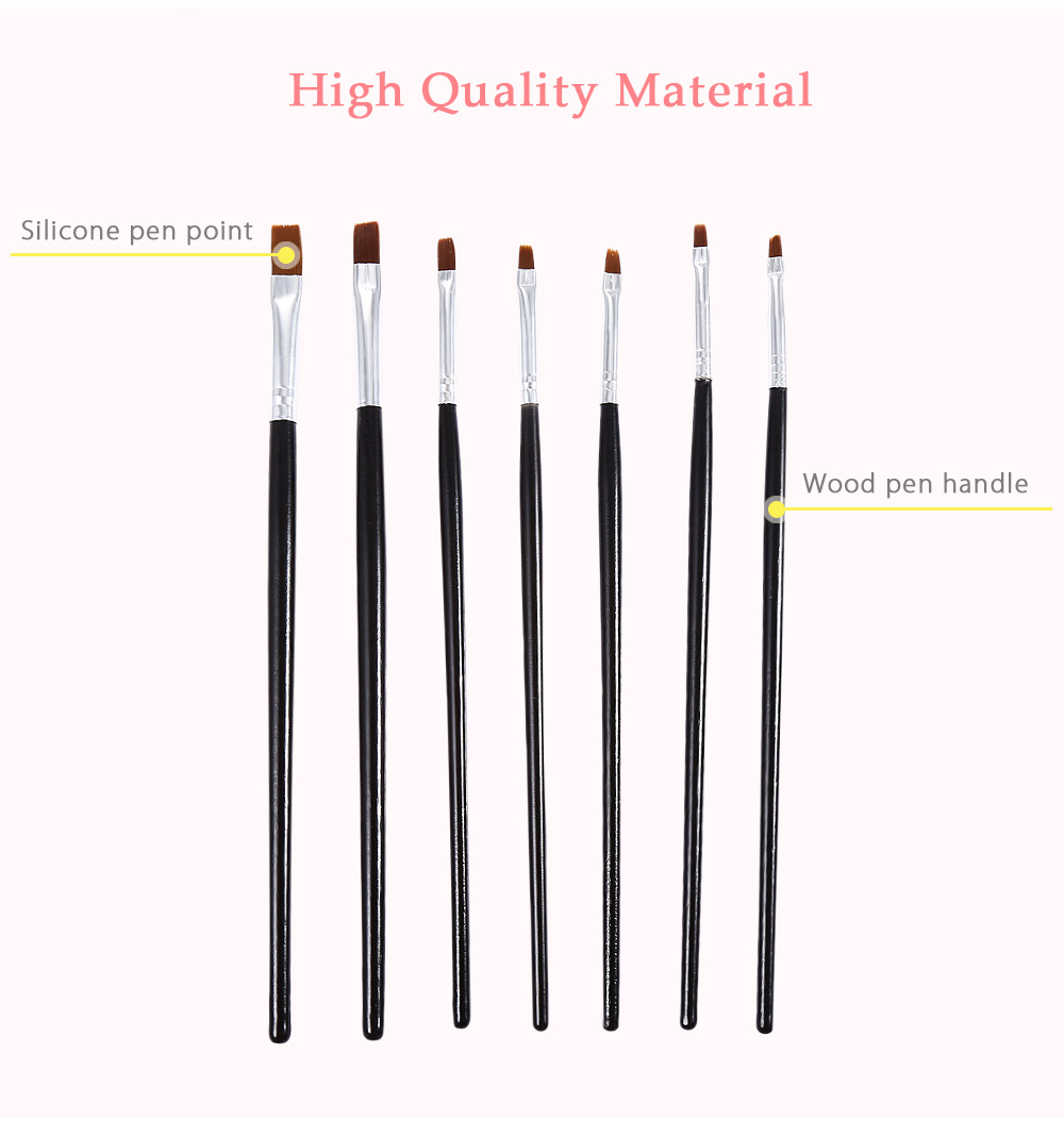 7pcs Cake Engraving Pen Brushes Fondant Decorating Baking Tools 7pcs Cake Engraving Pen Brushes Fondant Decorating Baking Tools