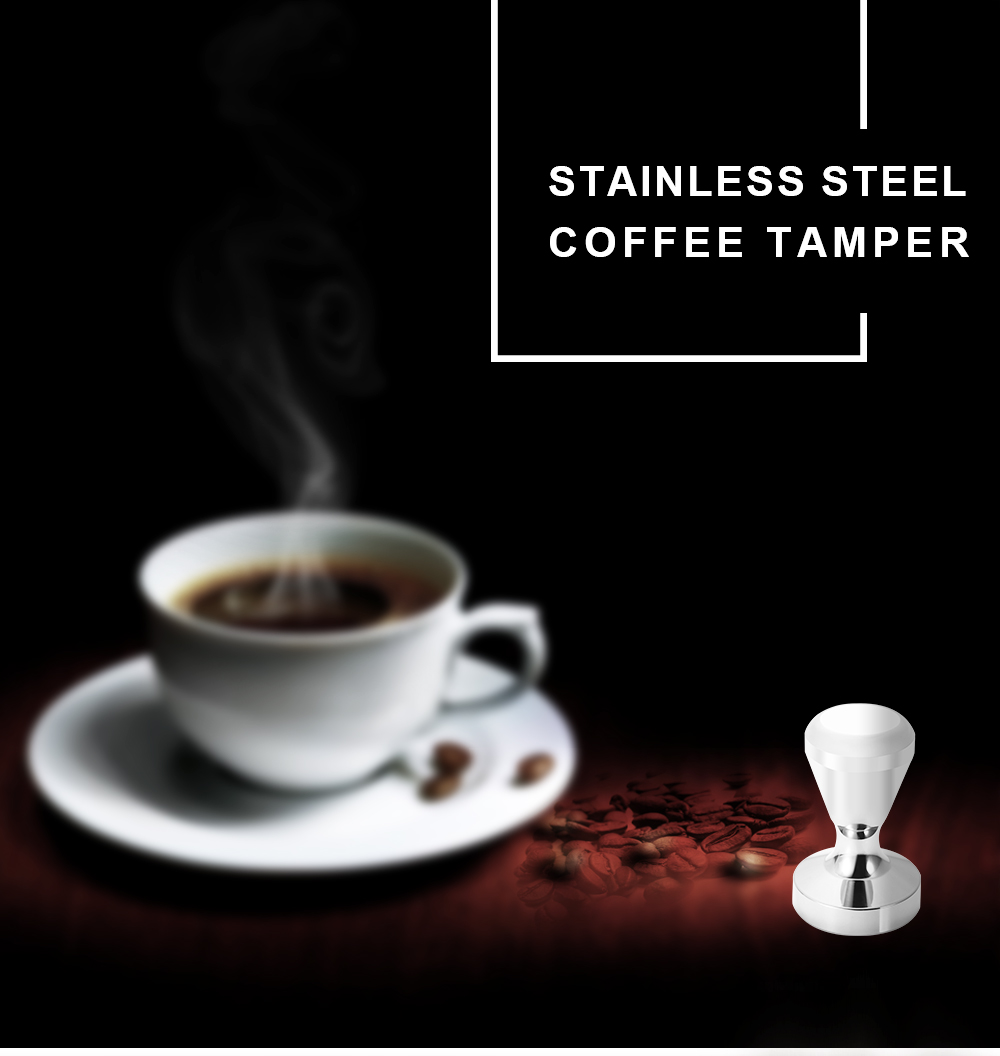 51mm Stainless Steel Coffee Bean Tamper Espresso Press Tool 51mm Stainless Steel Coffee Bean Tamper Espresso Press Tool