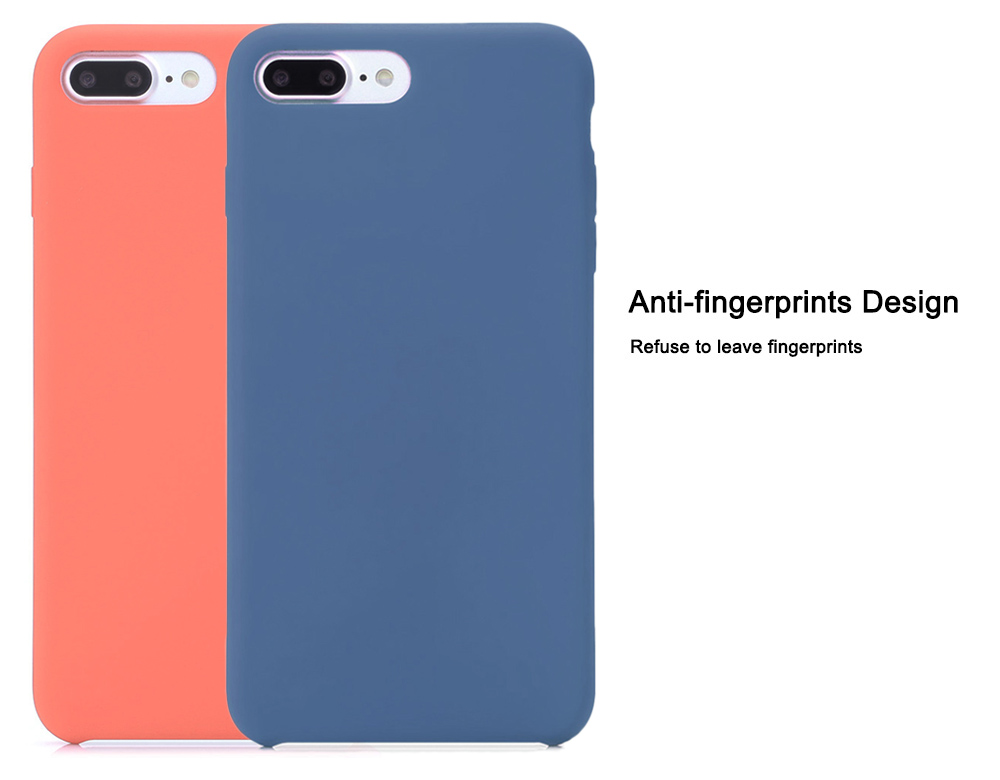 HOCO Original Series Silicone Touch Built-in Iron Sheet Protective PC Skin for iPhone 7 Plus