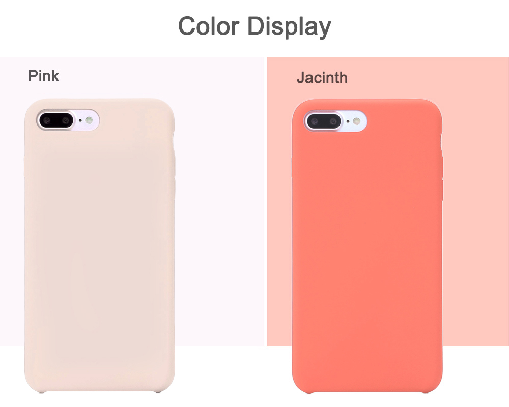 HOCO Original Series Silicone Touch Built-in Iron Sheet Protective PC Skin for iPhone 7 Plus