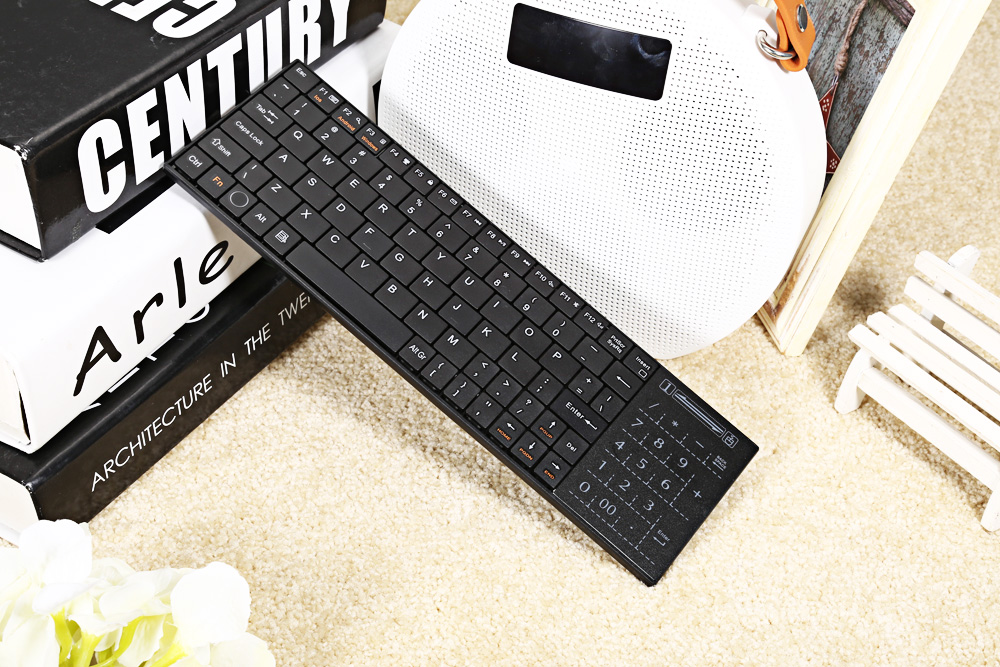 iPazzPort KP - 810 - 25BTT Wireless Bluetooth  Keyboard Touchpad