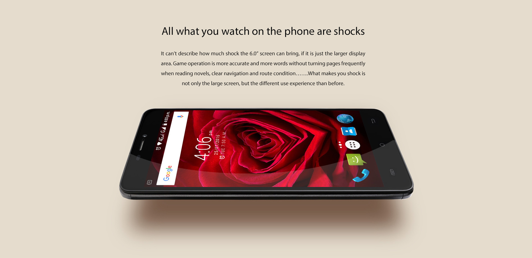 CUBOT Max 6.0 inch 4G Phablet Android 6.0 MTK6753 Octa Core 1.3GHz 3GB RAM 32GB ROM OTG Hotknot 4100mAh Battery