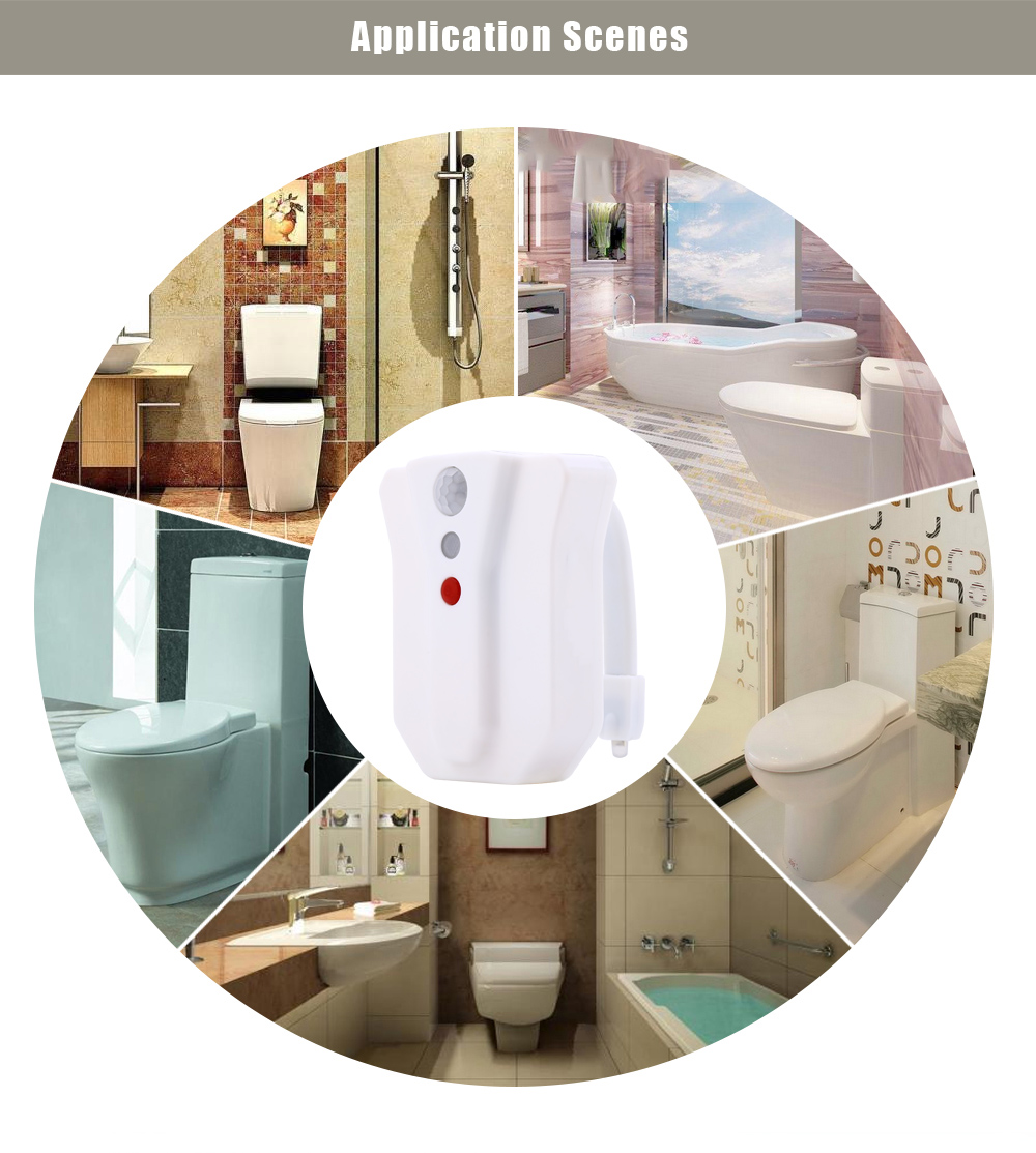 YouOKLight AAA Battery Operated Motion Sensor LED Toilet Night Light 8 Colors Waterproof Closestool Lamp YouOKLight AAA Battery Operated Motion Sensor LED Toilet Night Light 8 Colors Waterproof Closestool Lamp