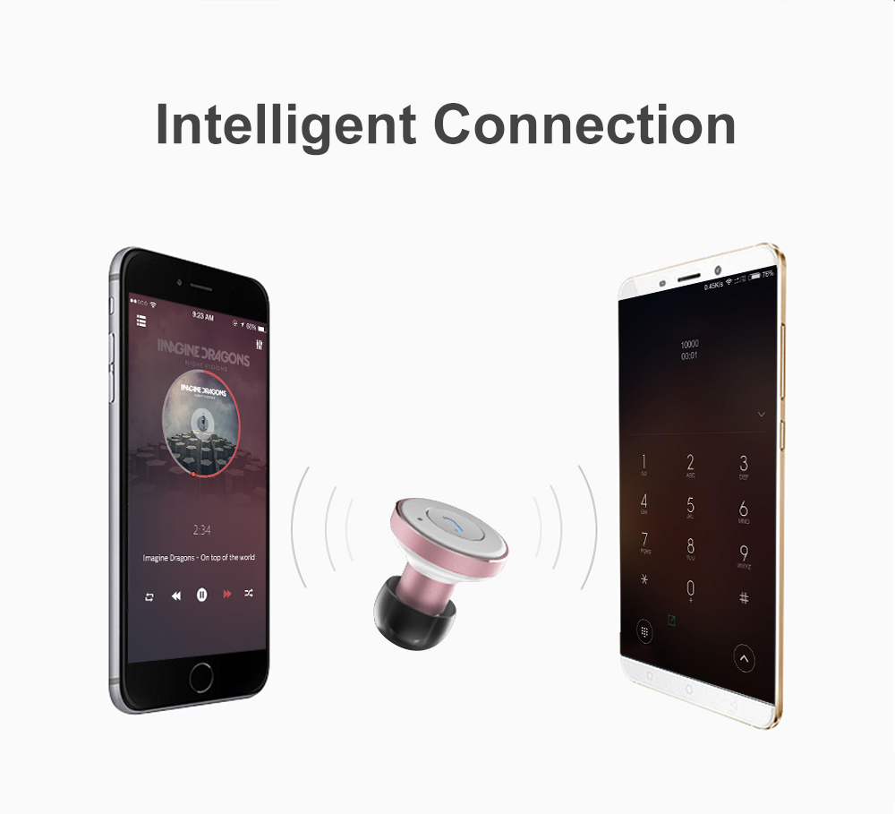 AWEI A870BL Bluetooth V4.1 Hands-free Headset Dual USB Car Charger Earphones AWEI A870BL Bluetooth V4.1 Hands-free Headset Dual USB Car Charger Earphones
