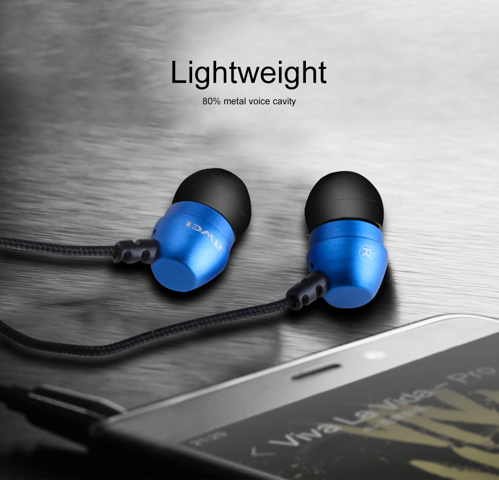 AWEI ES - Q8 3.5MM Plug Stereo Music Earphones Headphones AWEI ES - Q8 3.5MM Plug Stereo Music Earphones Headphones