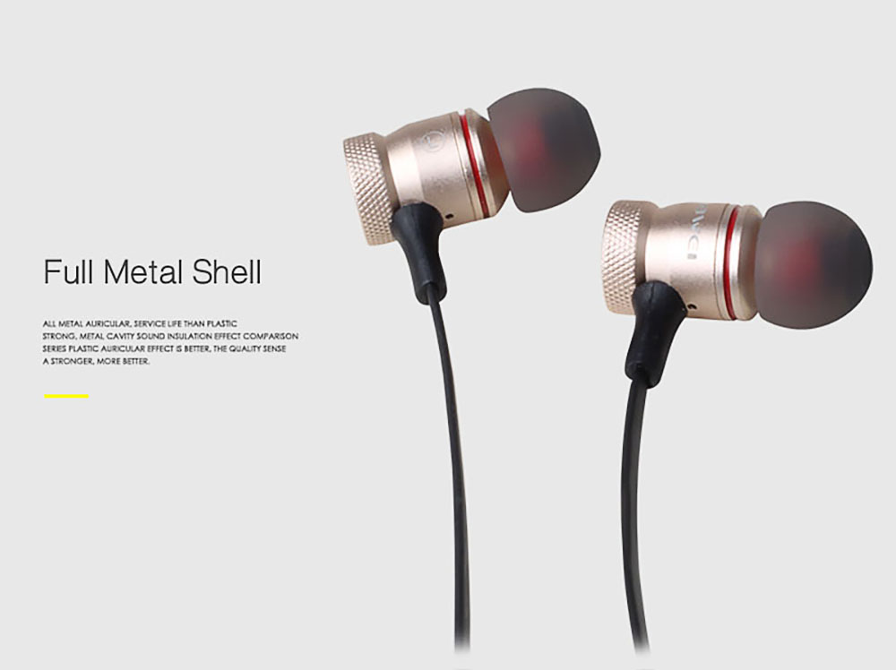 AWEI ES - 70TY 3.5MM Plug Stereo Music Earphones Headphones AWEI ES - 70TY 3.5MM Plug Stereo Music Earphones Headphones