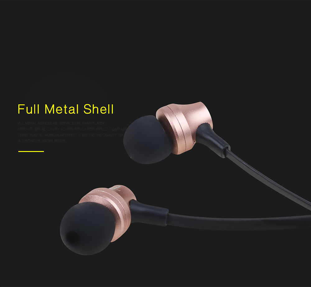 AWEI ES910i 3.5MM Plug Stereo Music Earphones Headphones AWEI ES910i 3.5MM Plug Stereo Music Earphones Headphones
