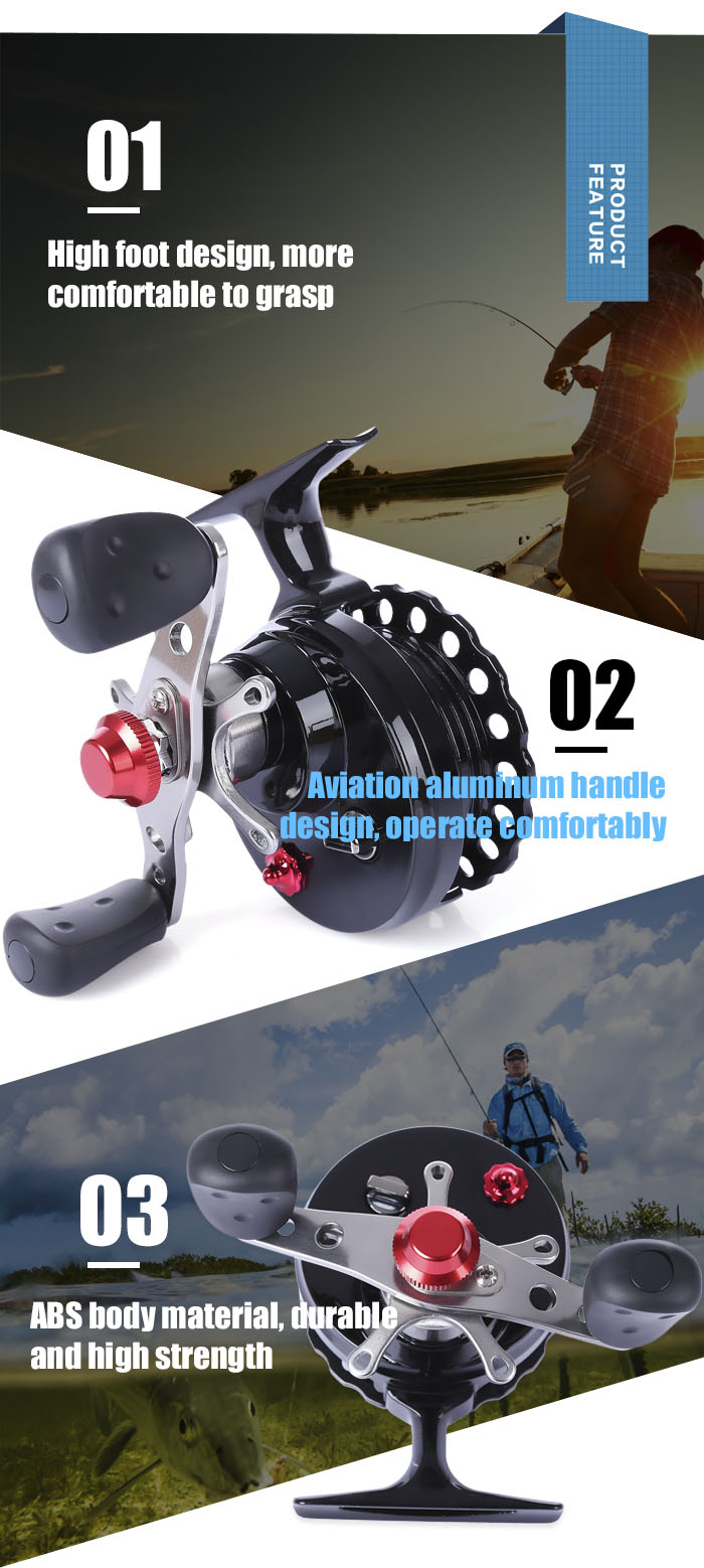 LEO DWS60 4 + 1BB 2.6:1 Diameter 65MM Fly Fishing Reel Wheel with High Foot LEO DWS60 4 + 1BB 2.6:1 Diameter 65MM Fly Fishing Reel Wheel with High Foot