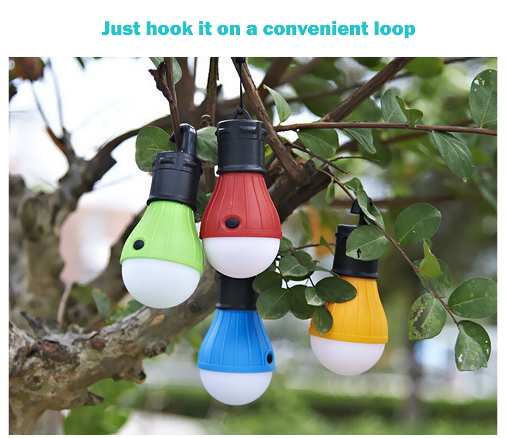 Outdoor Hanging LED Camping Lamp Tent Night Light Bulb Outdoor Hanging LED Camping Lamp Tent Night Light Bulb
