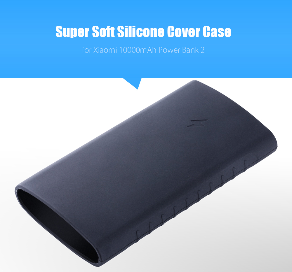 Super Soft Silicone Cover Protective Case for Xiaomi 10000mAh Power Bank 2