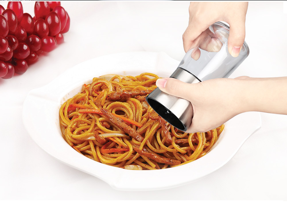 2pcs Stainless Steel Manual Salt Pepper Mill Grinder Kitchen Tool 2pcs Stainless Steel Manual Salt Pepper Mill Grinder Kitchen Tool
