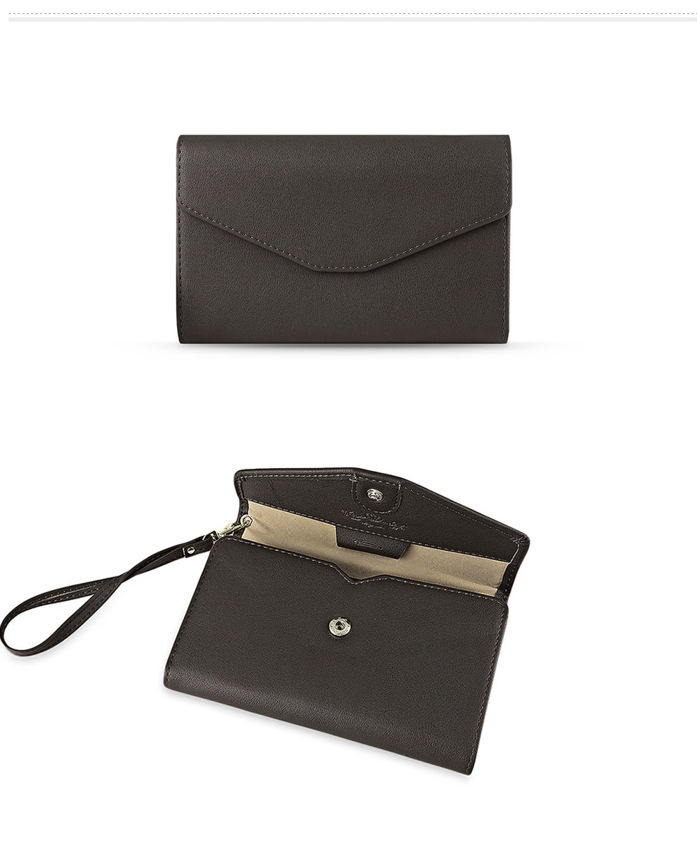 Trendy Pure Color PU Women Envelope Clutch Trendy Pure Color PU Women Envelope Clutch