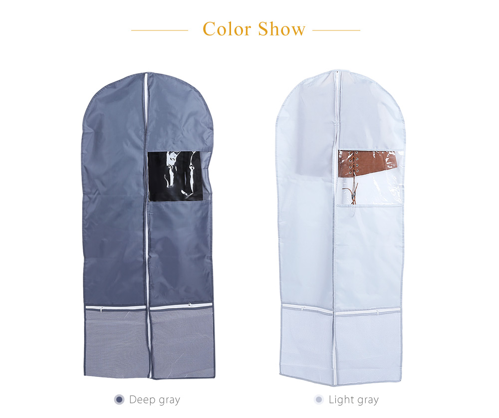 Foldable Wardrobe Hanging Garment Cover Case Dust-proof Storage Bag