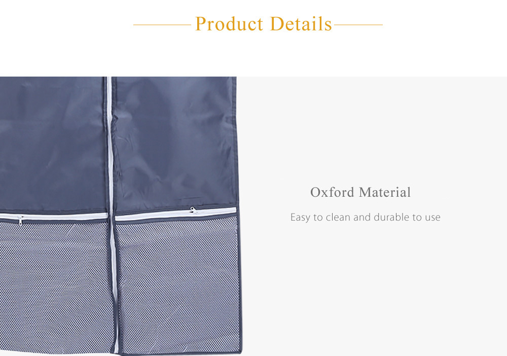 Foldable Wardrobe Hanging Garment Cover Case Dust-proof Storage Bag