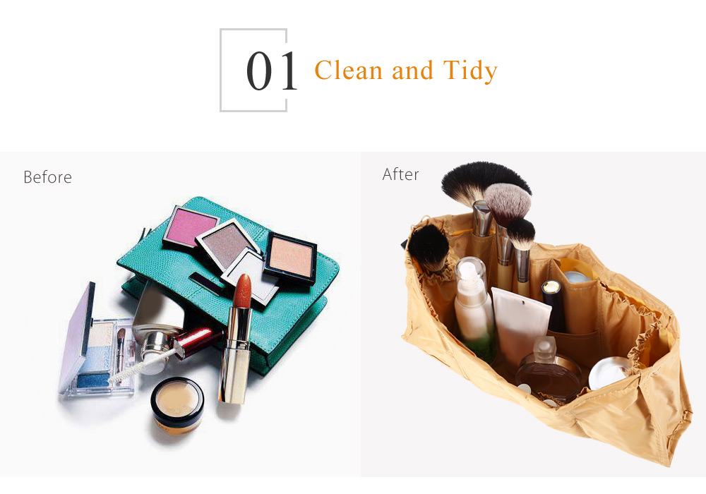 Portable Multifunctional Cosmetic Storage Bag Makeup Container Portable Multifunctional Cosmetic Storage Bag Makeup Container