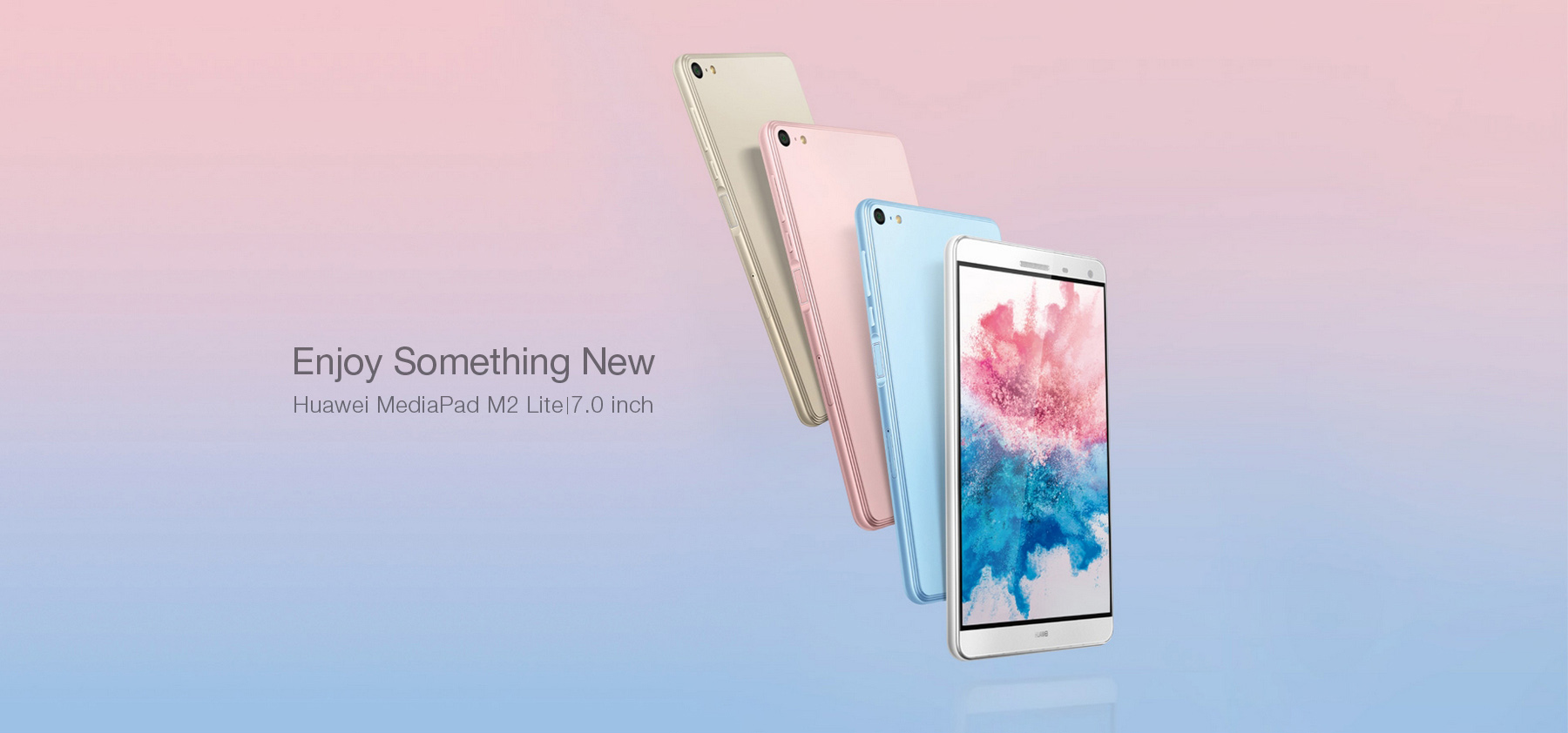 Huawei MediaPad M2 Lite ( PLE-703L ) 7.0 inch 4G Phablet Android 5.1 Snapdragon 615 Octa Core 1.5GHz 3GB RAM 32GB ROM 13.0MP Rear Camera Fingerprint Sensor OTG