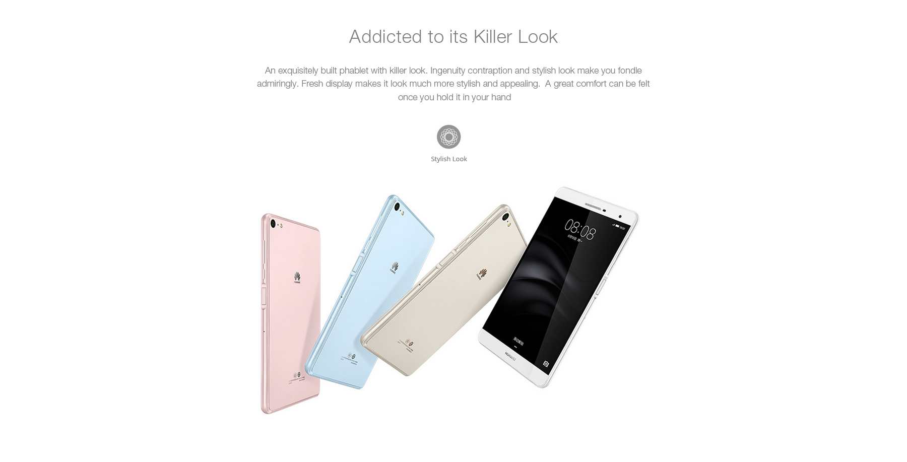 Huawei MediaPad M2 Lite ( PLE-703L ) 7.0 inch 4G Phablet Android 5.1 Snapdragon 615 Octa Core 1.5GHz 3GB RAM 32GB ROM 13.0MP Rear Camera Fingerprint Sensor OTG