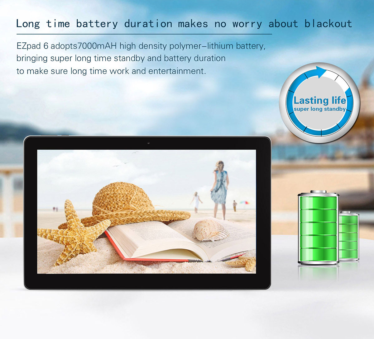 Jumper EZpad 6 11.6 inch 2 in 1 Tablet PC Windows 10 OS Intel Cherry Trail Z8350 Quad Core 1.44GHz FHD IPS Screen 4GB RAM 64GB ROM OTG HDMI