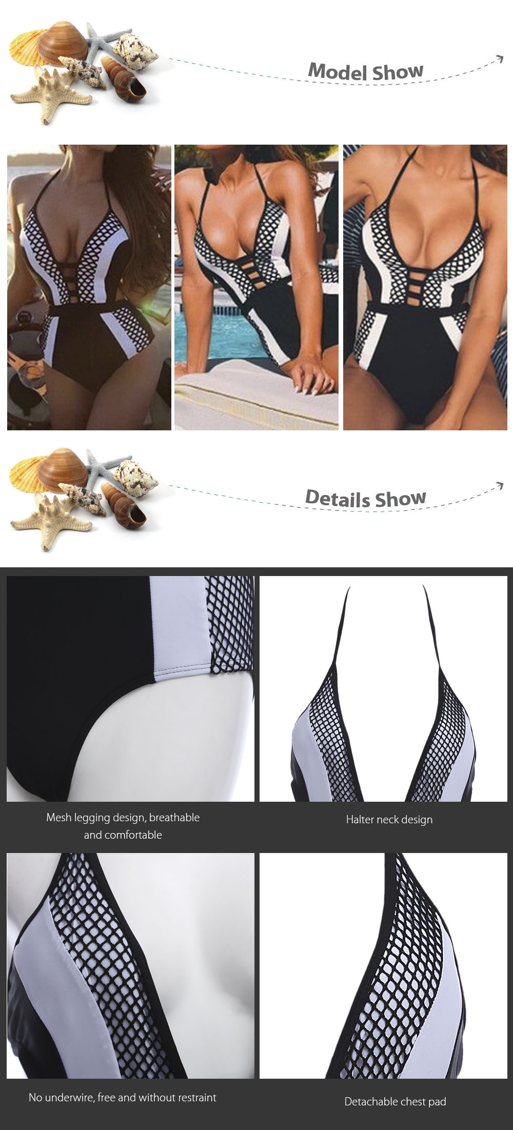 Women Sexy Siamesed Bikini Swimsuit Beach Bathing Suit