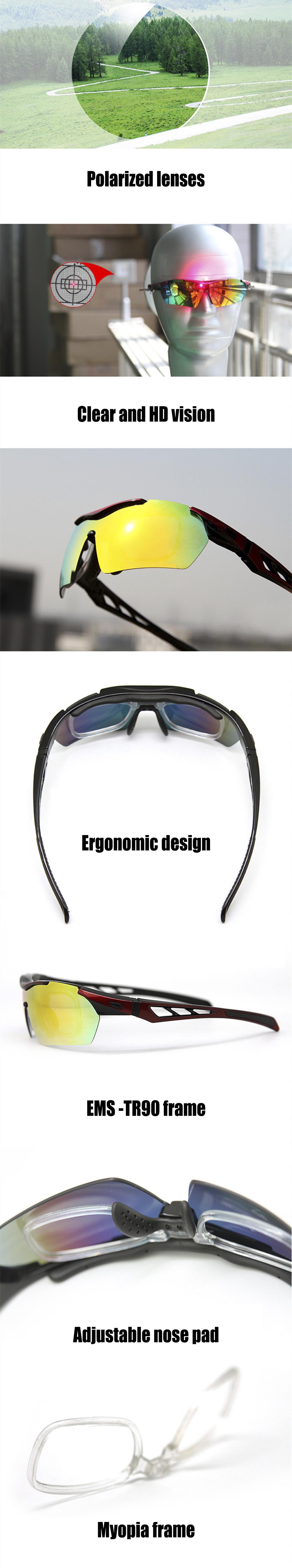 Robesbon TSR838 Windproof Cycling Sunglasses Bike Polarized Goggles Eyewear Robesbon TSR838 Windproof Cycling Sunglasses Bike Polarized Goggles Eyewear