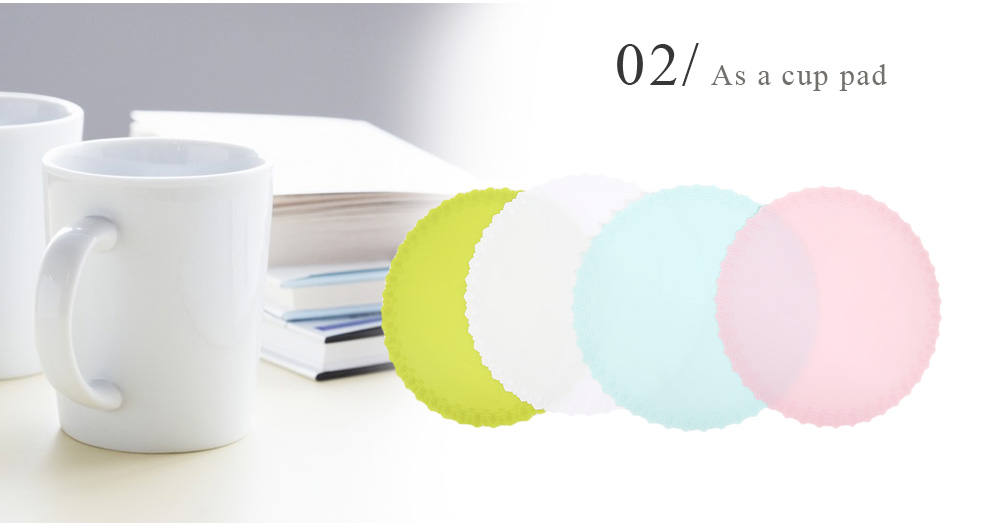Multifunctional Silicone Wrap Preservative Film Cup Pad Seal Cover