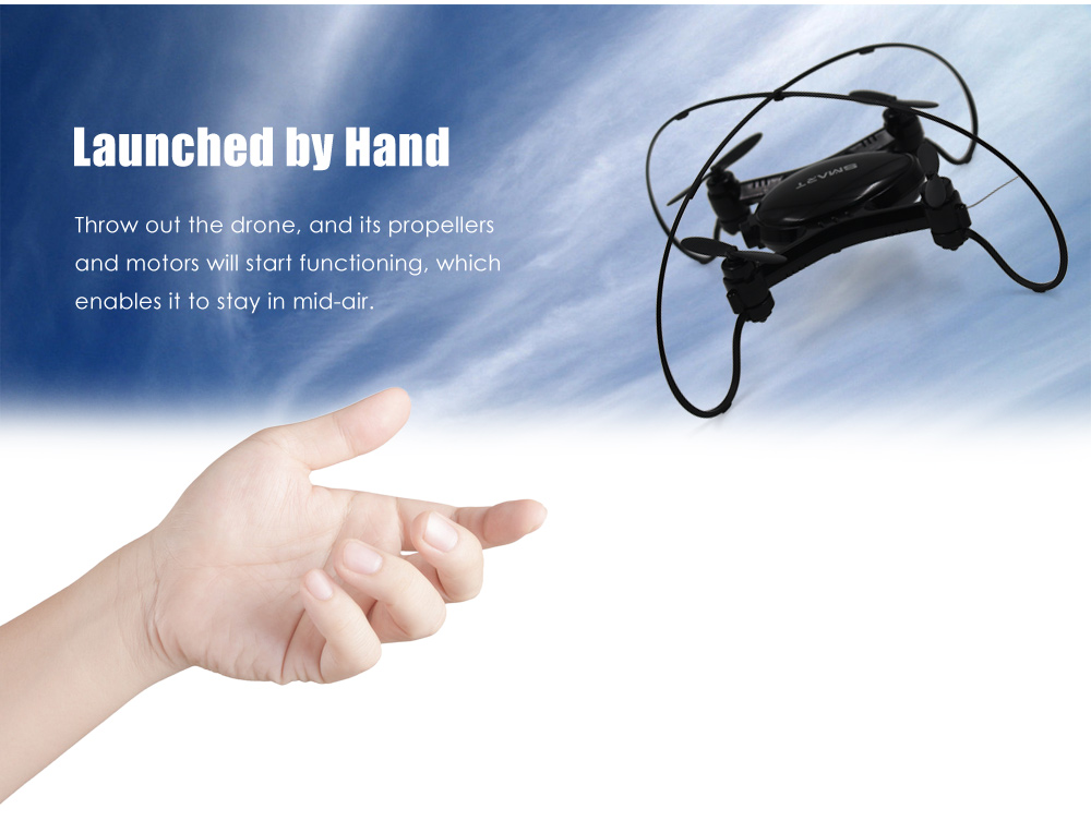 FY603 Mini RC Drone RTF WiFi FPV 0.3MP Camera 2.4GHz 4CH 6-axis Gyro Air Press Altitude Hold Hand Launching