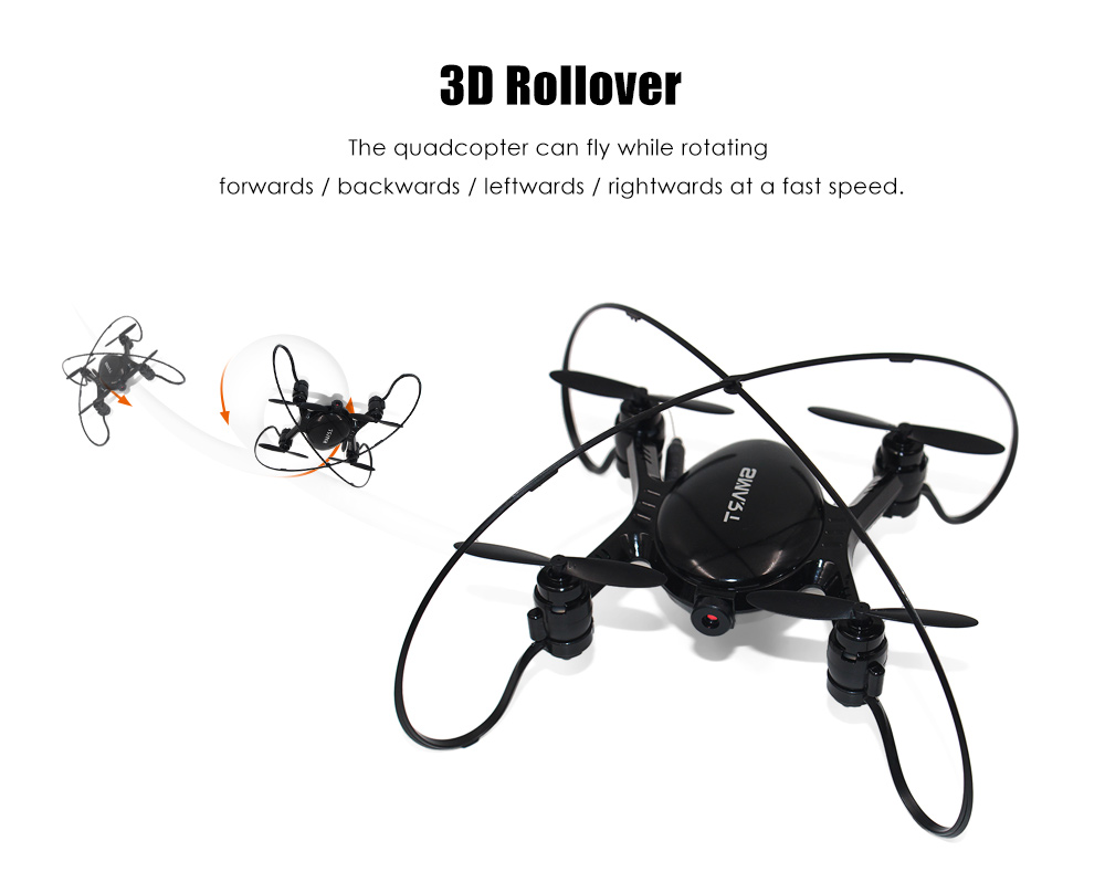 FY603 Mini RC Drone RTF WiFi FPV 0.3MP Camera 2.4GHz 4CH 6-axis Gyro Air Press Altitude Hold Hand Launching