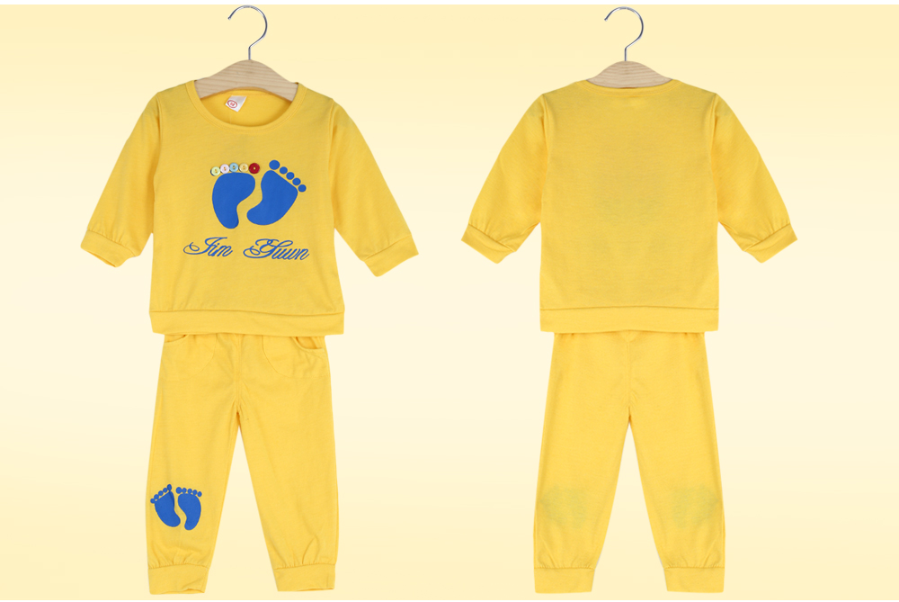 Casual Candy Color Block Babies Two Piece Set