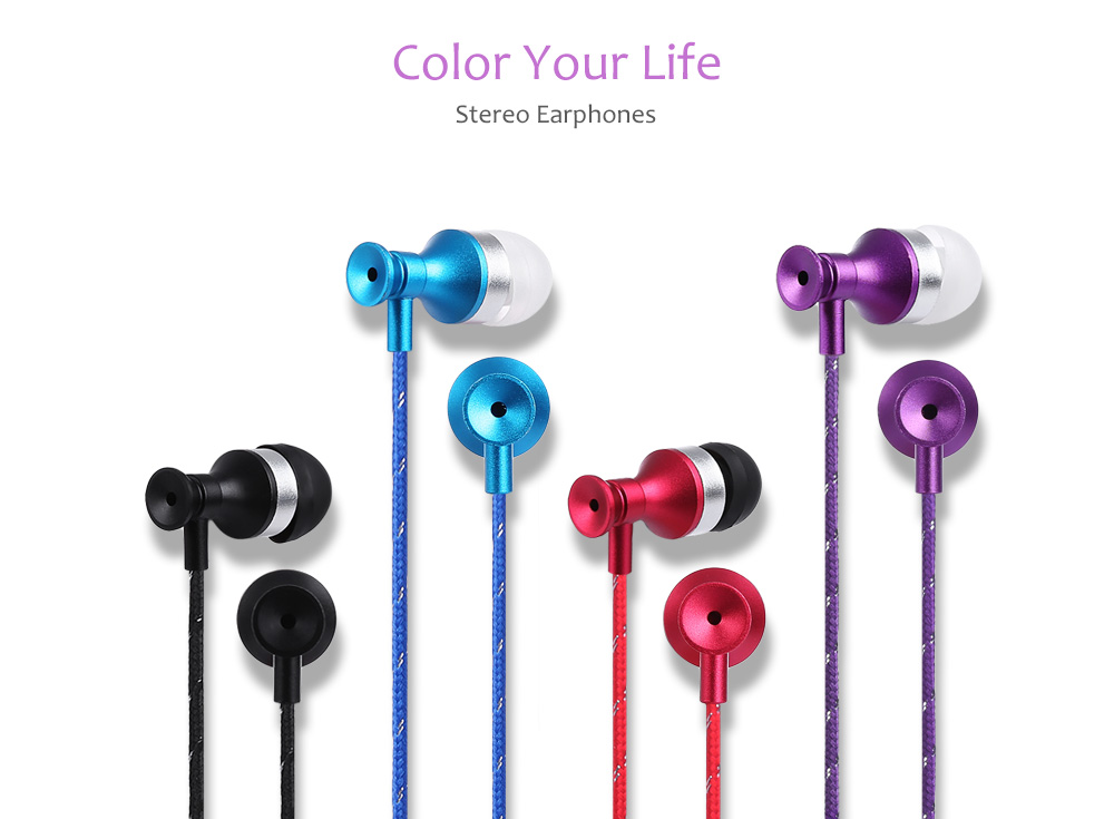 3.5MM HiFi Stereo Music In-ear Earphones 3.5MM HiFi Stereo Music In-ear Earphones