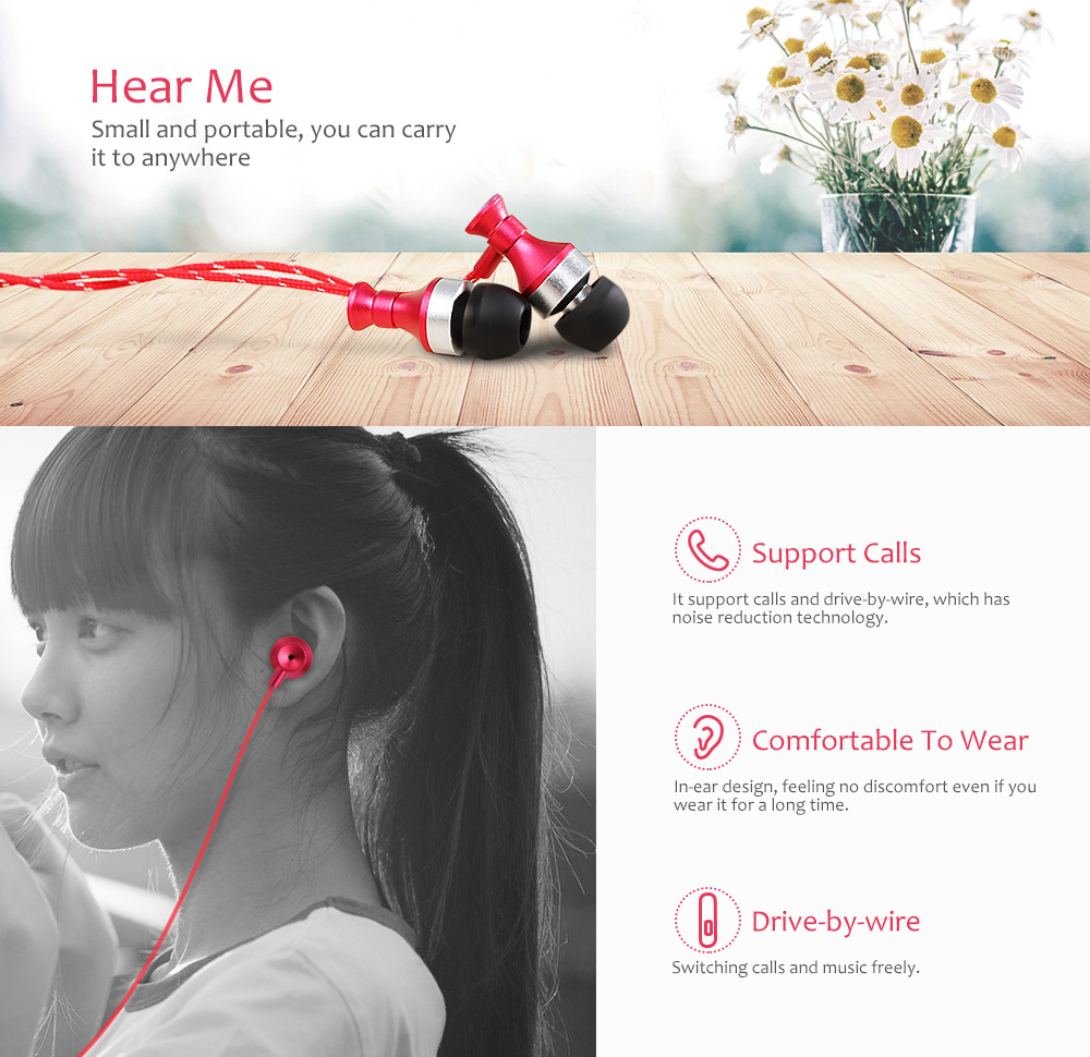 3.5MM HiFi Stereo Music In-ear Earphones 3.5MM HiFi Stereo Music In-ear Earphones