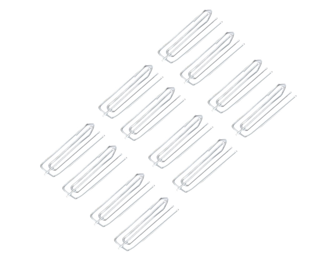 15pcs Stainless Steel Drapery Curtain Clips Hooks 15pcs Stainless Steel Drapery Curtain Clips Hooks