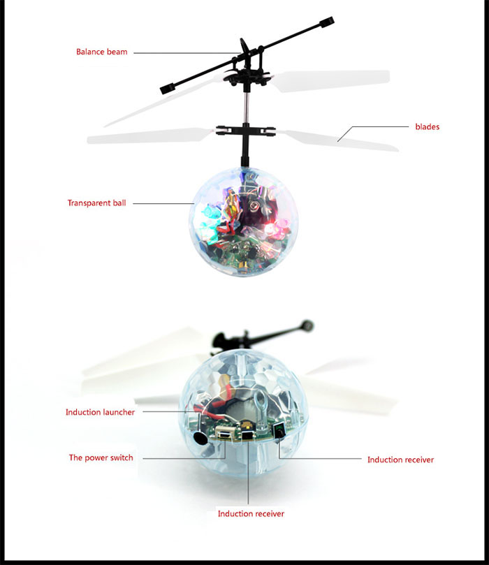 LS6608 Infrared Control + Induction Ball Sensor Flyer Intellisense Colored Ball LS6608 Infrared Control + Induction Ball Sensor Flyer Intellisense Colored Ball