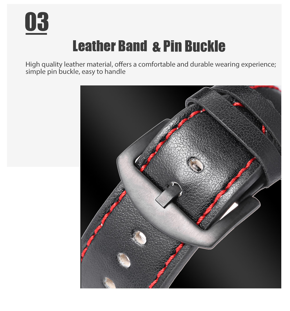 SKONE 9422EG Men Three Quartz Movt Watch Date Day Display Leather Band 3ATM Wristwatch SKONE 9422EG Men Three Quartz Movt Watch Date Day Display Leather Band 3ATM Wristwatch