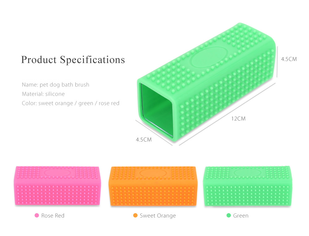 Pet Dog Puppy Cat Bath Brush Comb Depilation Soft Silicone Sticky Hair Tool Pet Dog Puppy Cat Bath Brush Comb Depilation Soft Silicone Sticky Hair Tool