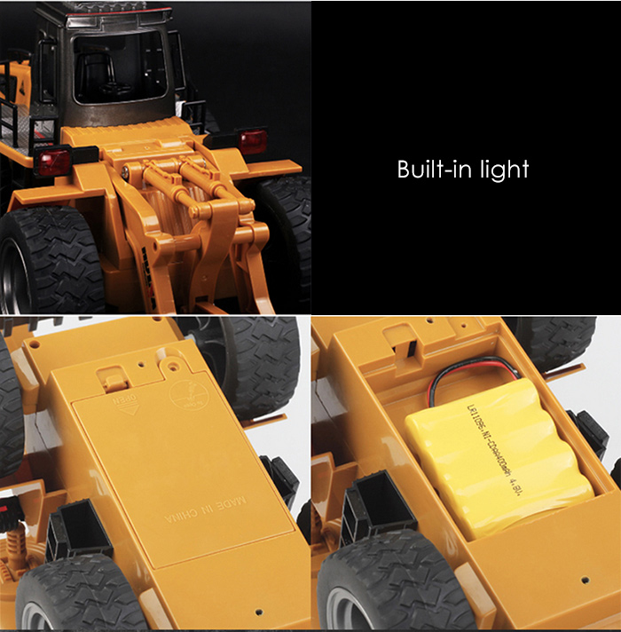 HUINA 1520 1:14 2.4GHz 6CH RC Alloy Truck Construction Vehicle HUINA 1520 1:14 2.4GHz 6CH RC Alloy Truck Construction Vehicle