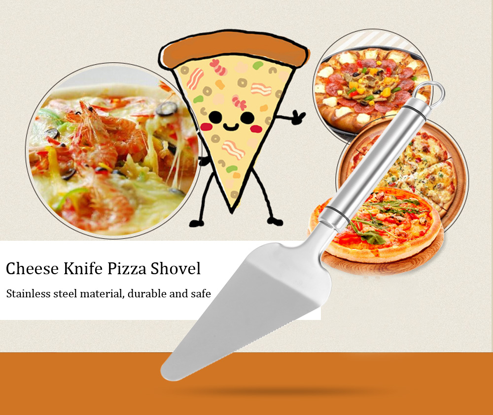 Stainless Steel Cheese Knife Bud Cake Pizza Shovel Kitchen Tool Stainless Steel Cheese Knife Bud Cake Pizza Shovel Kitchen Tool